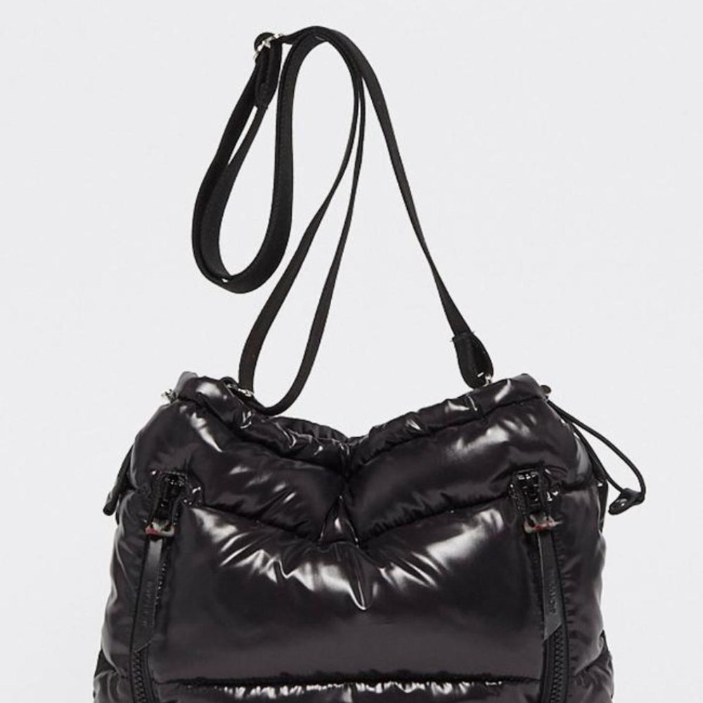 LIKE NEW - Unisex Jack Gomme Meribel Puffer Black Bag- Unisex with Duck Down